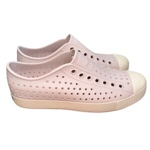 Native Shoes Jefferson Bloom Slip On Perforated Pale‎ Pink Women's Size 10